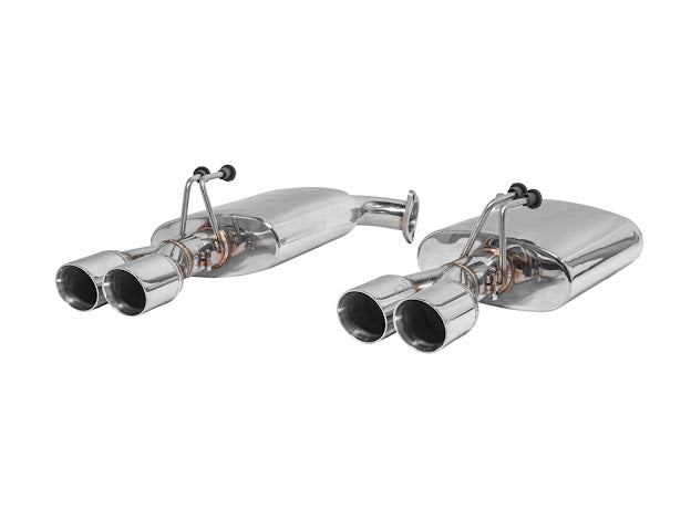 2008-2009 PONTIAC G8 STAINLESS STEEL MUFFLER QUAD TIPS AXLE BACK EXHAUST